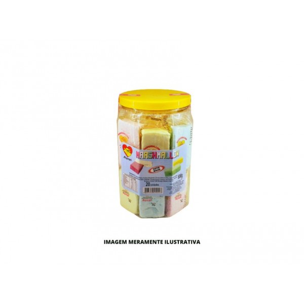 DOCE - ALGAGEL - 30g MARSHMALLOW COLORIDO - PT20